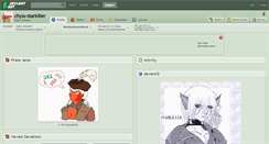 Desktop Screenshot of chyss-starkiller.deviantart.com