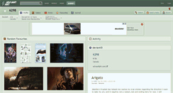 Desktop Screenshot of 6298.deviantart.com