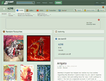 Tablet Screenshot of 6298.deviantart.com