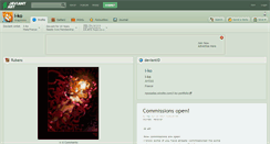 Desktop Screenshot of i-ko.deviantart.com