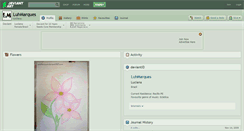 Desktop Screenshot of luhmarques.deviantart.com