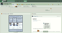 Desktop Screenshot of darkdragon1010.deviantart.com