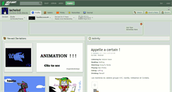Desktop Screenshot of lachelod.deviantart.com