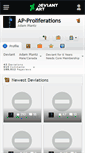 Mobile Screenshot of ap-proliferations.deviantart.com