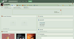 Desktop Screenshot of k-monster.deviantart.com