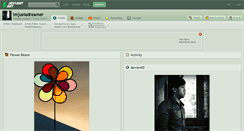 Desktop Screenshot of imjustadreamer.deviantart.com