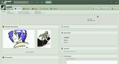 Desktop Screenshot of neliell.deviantart.com