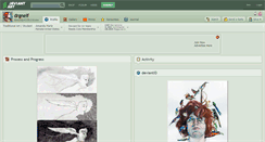 Desktop Screenshot of drgnelf.deviantart.com
