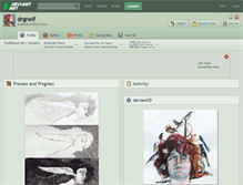 Tablet Screenshot of drgnelf.deviantart.com