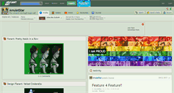 Desktop Screenshot of amuletstar.deviantart.com