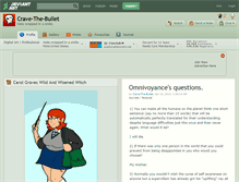 Tablet Screenshot of crave-the-bullet.deviantart.com