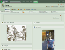 Tablet Screenshot of jssxxa.deviantart.com