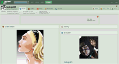 Desktop Screenshot of gothgirl05.deviantart.com