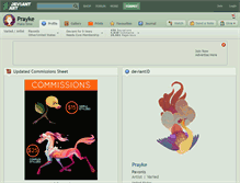 Tablet Screenshot of prayke.deviantart.com