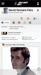 Mobile Screenshot of david-tennant-fans.deviantart.com