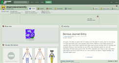 Desktop Screenshot of dreamweaverserenity.deviantart.com