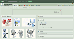 Desktop Screenshot of leoblanchette.deviantart.com