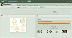 Desktop Screenshot of chocoocean.deviantart.com