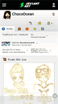 Mobile Screenshot of chocoocean.deviantart.com