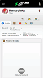 Mobile Screenshot of memaroloka.deviantart.com