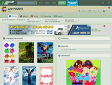 Tablet Screenshot of anavrin2010.deviantart.com