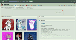 Desktop Screenshot of icerobot.deviantart.com