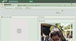 Desktop Screenshot of kathryn303.deviantart.com