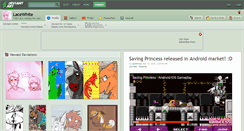 Desktop Screenshot of lacewhite.deviantart.com