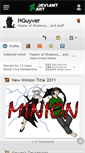 Mobile Screenshot of hguyver.deviantart.com