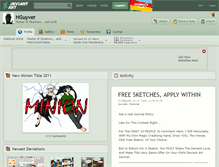 Tablet Screenshot of hguyver.deviantart.com
