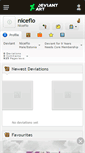 Mobile Screenshot of niceflo.deviantart.com