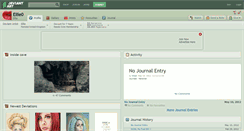 Desktop Screenshot of ellie0.deviantart.com