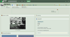 Desktop Screenshot of gigliotigrato.deviantart.com