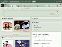 Tablet Screenshot of kisa-ita.deviantart.com