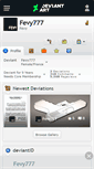 Mobile Screenshot of fevy777.deviantart.com