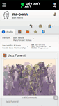 Mobile Screenshot of mr-benn.deviantart.com