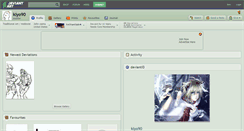 Desktop Screenshot of kiyo90.deviantart.com