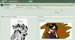 Desktop Screenshot of hari-koen.deviantart.com