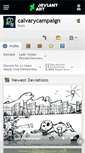 Mobile Screenshot of calvarycampaign.deviantart.com