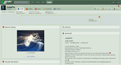 Desktop Screenshot of judasfm.deviantart.com