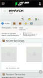 Mobile Screenshot of geeetarzan.deviantart.com