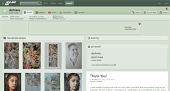 Desktop Screenshot of dcrivera.deviantart.com