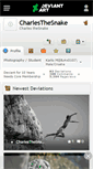 Mobile Screenshot of charlesthesnake.deviantart.com
