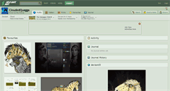 Desktop Screenshot of cloudedquagga.deviantart.com