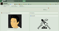 Desktop Screenshot of jandeath.deviantart.com