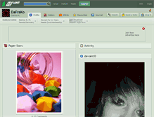 Tablet Screenshot of dafrako.deviantart.com