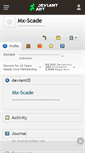Mobile Screenshot of mx-scade.deviantart.com