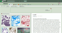 Desktop Screenshot of miakaylia.deviantart.com