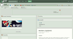 Desktop Screenshot of n-wii.deviantart.com