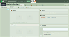 Desktop Screenshot of adoptingandbreeding.deviantart.com